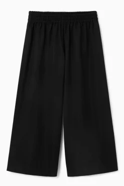 COS WIDE-LEG JERSEY CULOTTES-Women Pants