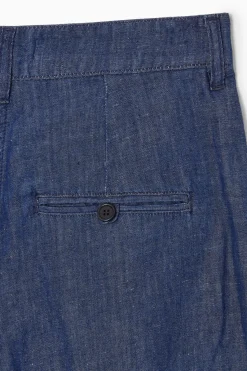COS WIDE-LEG TAILORED DENIM PANTS-Women Jeans | Pants