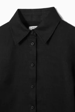COS WIDE-SLEEVED LINEN SHIRT-Women Shirts & Blouses | Tops
