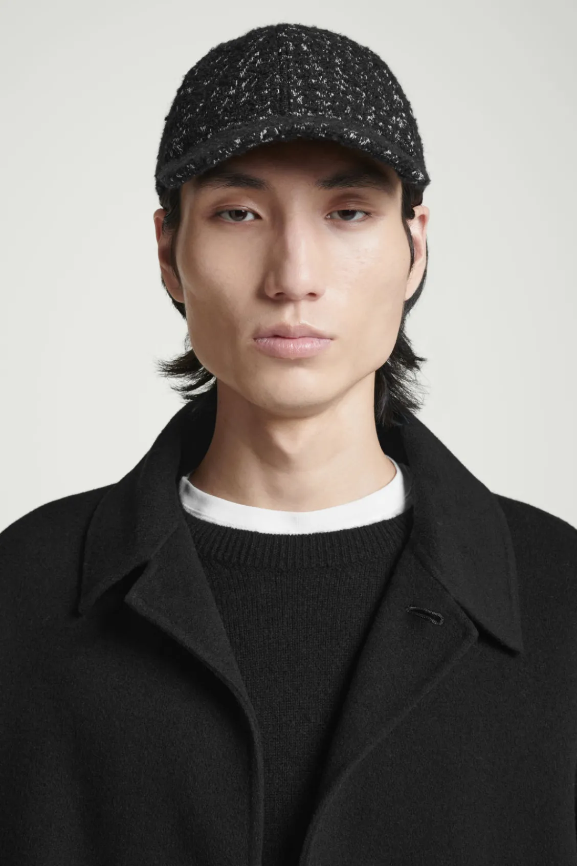 COS WOOL-BLEND BASEBALL CAP- Hats & Scarves