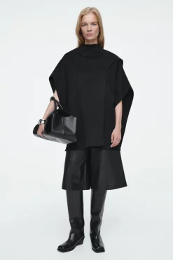COS WOOL-BLEND CAPE-Women Capes & Hybrids | Coats & Jackets