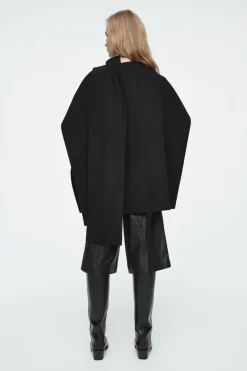 COS WOOL-BLEND CAPE-Women Capes & Hybrids | Coats & Jackets