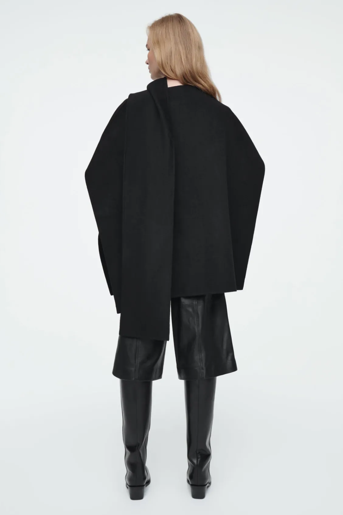 COS WOOL-BLEND CAPE-Women Capes & Hybrids | Coats & Jackets