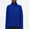 COS WRAP-COLLAR MERINO WOOL JUMPER-Women Tops | Sweaters & Cardigans